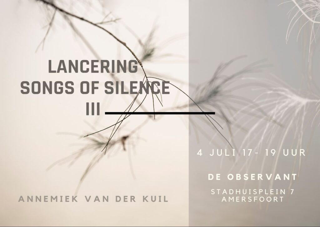 boekpresentatie songs of silence
